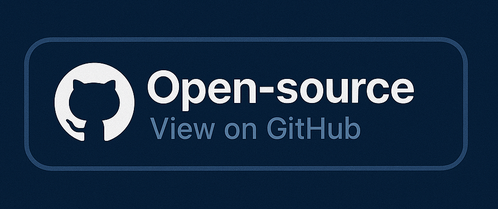 Open-source on GitHub
